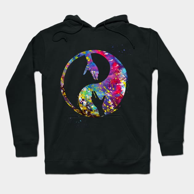 Yin Yang humanity Hoodie by erzebeth